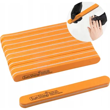 PILNÍK LEŠTIČKA na nehty 120/180 JEDNODUCHÁ 10 Ks.