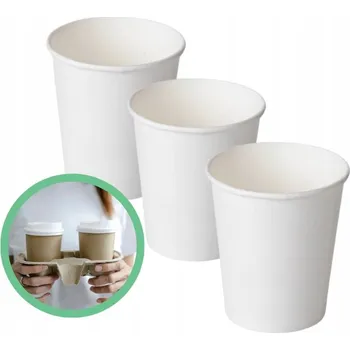 Jednorázové nádobí Papírové kelímky 180 ml 50 ks