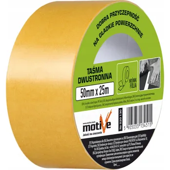 Lepicí páska Oboustranná lepicí páska Motive 50 mm x 25 m