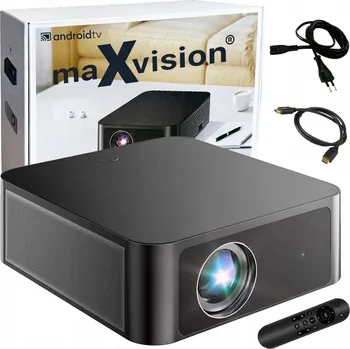 Projektor LED Projektor maXvision PROJEKTOR LED FULL HD ANDROID AirPlay Y3 PRO černý