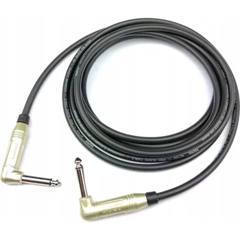 Audio kabel Kytarový kabel KLOTZ 2 x Jack úhlový černý 7,5 m