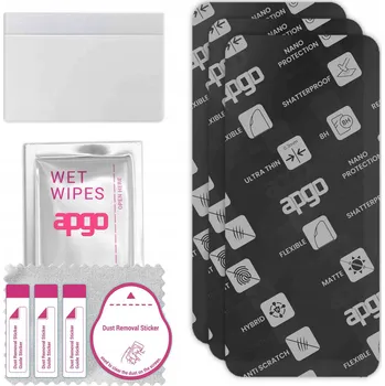 Pouzdro na mobilní telefon 3x MATNÉ Hybridní Sklo pro LG K51S, alternativa tvrzeného skla