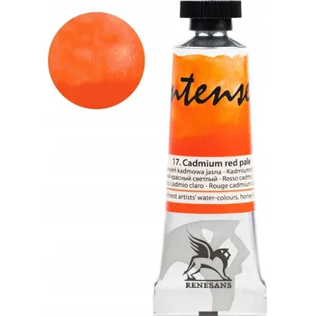Vodová barva Akvarelová barva Renesans 15ml – 17 Červeň kadmiová světlá