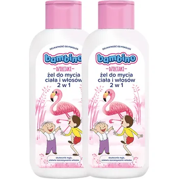 Bambino Gel pro děti Plameňák 400 ml +