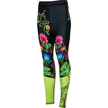 Dámské legíny DÁMSKÉ SPORTOVNÍ LEGÍNY EXTREME HOBBY FOLK XL