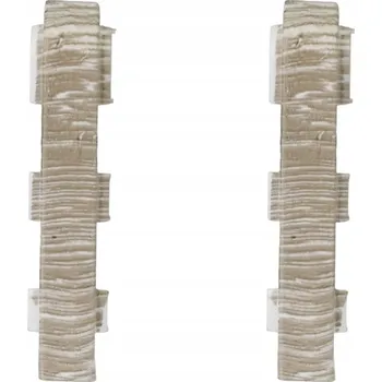 soklová lišta Spojka Salag PVC 22 x 72, délka 0 cm, dub