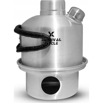 Rychlovarná konvice Turistická konvice Survival Kettle Silver Mini