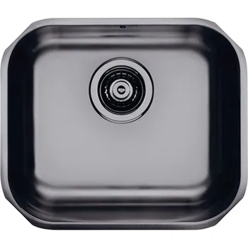 Granitový dřez Jednokomorový dřez Alveus 1 ocel šedý