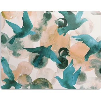 Obraz Podložka pod záchod pro kočky Malovaní ptáci 45x35 cm