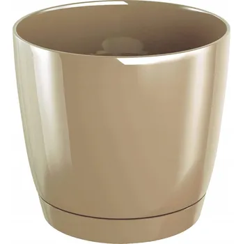 Květináč Béžový plast Květináč Prosperplast 13,5 cm x 13,5 x 12,4 cm