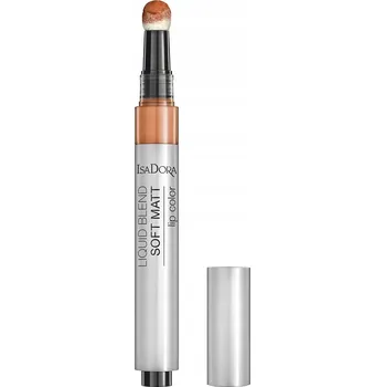 Rtěnka IsaDora Liquid Color Blend Soft Matt 88 Rust Brown tekutá polomatná rtěnka 3 ml