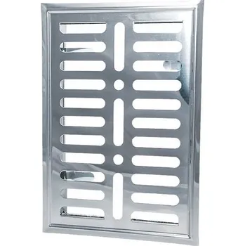 Větrací mřížka Ventilační mřížka Ventilační Przybysz stříbrná