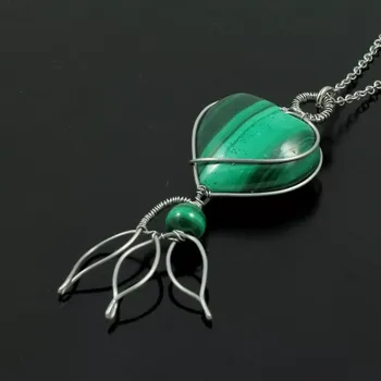 Náhrdelník Náhrdelník Lilijice malachitová