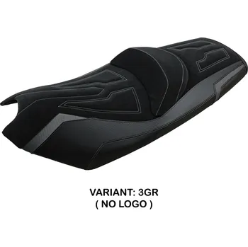 Moto sedlo TPZ Italia potah sedla Kymco AK 550 (17-24) Rajka model potah sedla: bez loga 3GR (grey)
