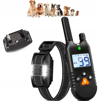 Obojek pro psa Materiálový obojek proti štěkání pro psy Frenzis, velikost L