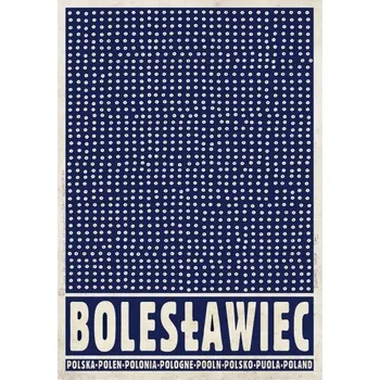 Obraz OBRÁZEK V ČERNÉM RÁMU RYSZARD KAJA BOLESŁAWIEC POHLEDNICE DEKORACE