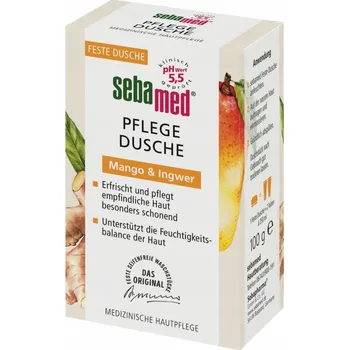 Koupelová kosmetika Sprchový gel v kostce Sebamed Mango & Zázvor 100 g