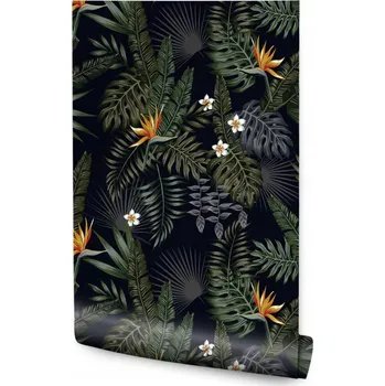 Tapeta Tapeta v roli Tropické LISTY Květy Monstera