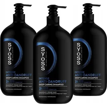 Šampon Syoss Anti Dandruff Šampon proti lupům 750ml x 3