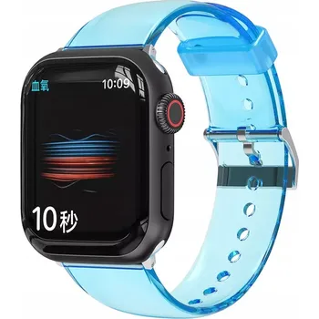 Řemínek na hodinky Pásek Vyměnitelný řemínek řemínek Premium pro hodinky Apple, modrý