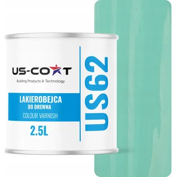 barva a nátěr na dřevo Lazura s olejem US-Coat 2,5 l zelená polomatná
