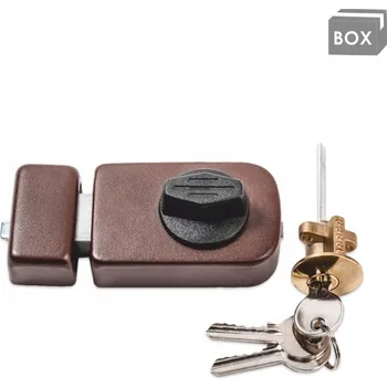 Visací zámek Přídavný zámek MINOS 50 mm hnědý MAAN