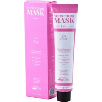 Vlasová regenerace Design Look Nutri Color Mask 4 In 1 Pink 120 ml