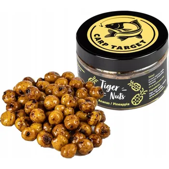 Boilies Přírodní Nástraha Carp Target s příchutí tygřího ořechu 100 g