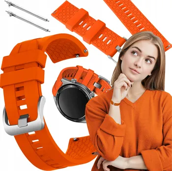 Řemínek na hodinky Řemínek ChronSmarta pro Garmin 22mm, modrý