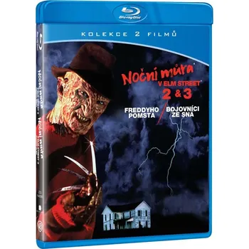 Blu-ray film Noční můra v Elm Street 2-3 (BLU-RAY)