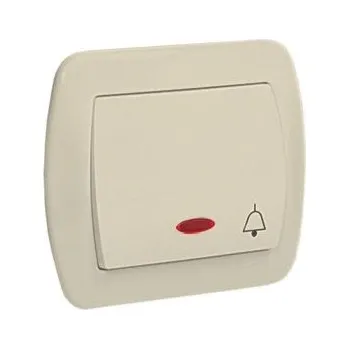 vypínač Vypínač jednoduchý, pod omítku Kontakt-simon bílý AD1L/12