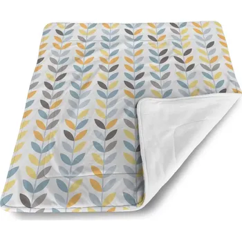 deka Sablio Dětská deka pro miminko Barevné lístky - 80x100 cm
