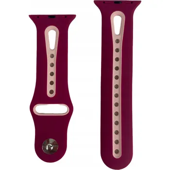 Řemínek na hodinky Řemínek HUMENN pro Apple, růžový