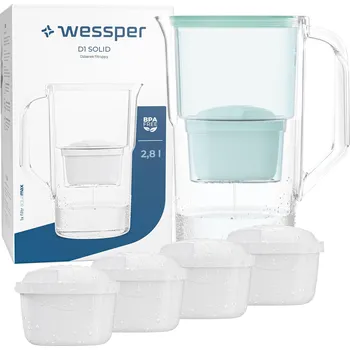 Filtrační konvice Filtrační konvice Wessper D1 SOLID FutureFlow 3,3 l zelená