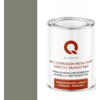 barva na kov BARVA NA KOV PROTI REZI A POZINK PLECHU 4v1 CEMENTOVĚ ŠEDÁ RAL 7033 POLOMATNÁ 1L