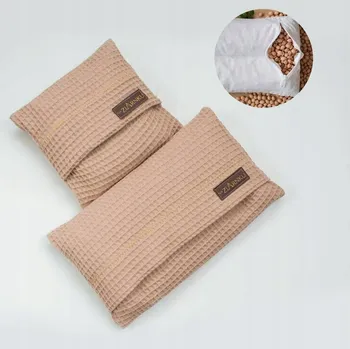 Obraz Termofor s třešňovými peckami Sada Velký+Malý Béžový, Dárková sada eko