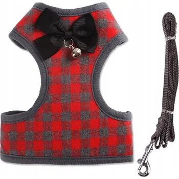 Postroj pro psa Postroj pro psa s vodítkem Surtep Animals - červený