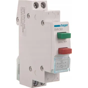 vypínač Vypínač Hager SVN391 230 V IP20 0 A