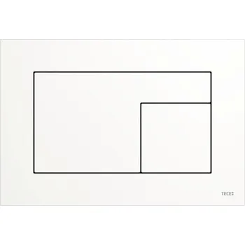 TECE Splachovací tlačítko pro WC Tece VELVET bílé 9240735