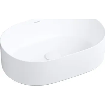 Umyvadlo Umyvadlo na desku oválné Omnires MESA 46 cm bílé