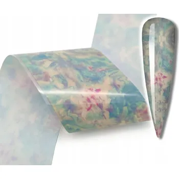 FÓLIE na nehty 100cm x 4cm AKVAREL