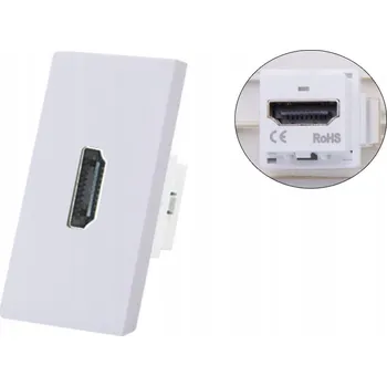 Elektrická zásuvka USB zásuvka do zdi B-line bílá