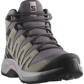 Dámská treková obuv Salomon X-Adventure Recon Mid GTX W L47753400 - excalibur gull/nirvana 40