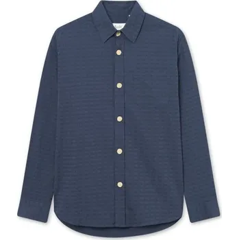 Pánská casual bunda forét — Map Seersucker Shirt