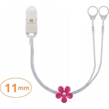 IP kamera Dvojitý klip na procesor řeči - bílý s kytičkou