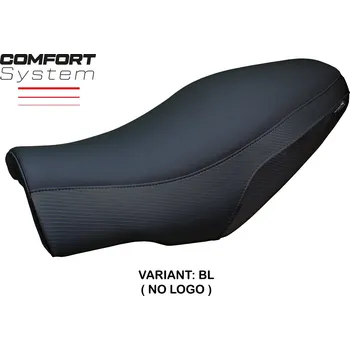 Moto sedlo TPZ Italia potah sedla Moto Morini Seiemmezzo (22-24) Alanya comfort model potah sedla: bez loga BL (black)