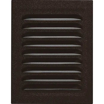 Větrací mřížka Ventilační mřížka Ventilační mřížka VšeProStřechy hnědá
