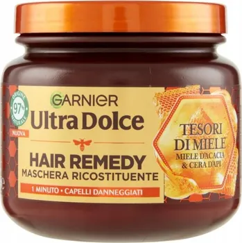 Vlasová regenerace Garnier Regenerační maska na vlasy s akátovým medem a včelím voskem