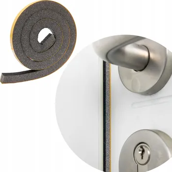 Obraz Těsnění Bitmat 15 mm x 1 cm x 100 cm černé