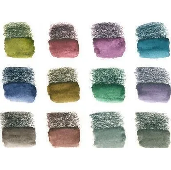 Kresba Akvarelové pastelky "tinted 146 10T", 12 barev, sada, šestihranná, STAEDTLER 14610T M12